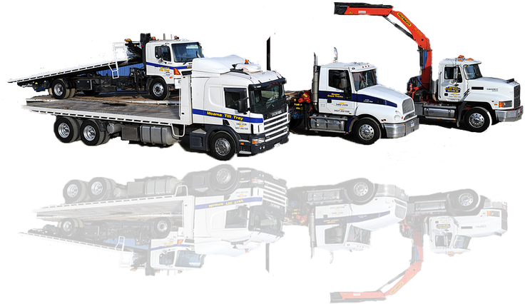 Picture - Shipping Container Truck Crane Png (1100x475), Png Download