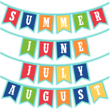 Jpg Transparent Library Banner Holliddays Co Months - Months Are In Summer (432x432), Png Download