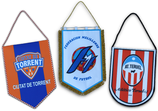 Banderines - Federacion Melillense De Futbol (510x382), Png Download