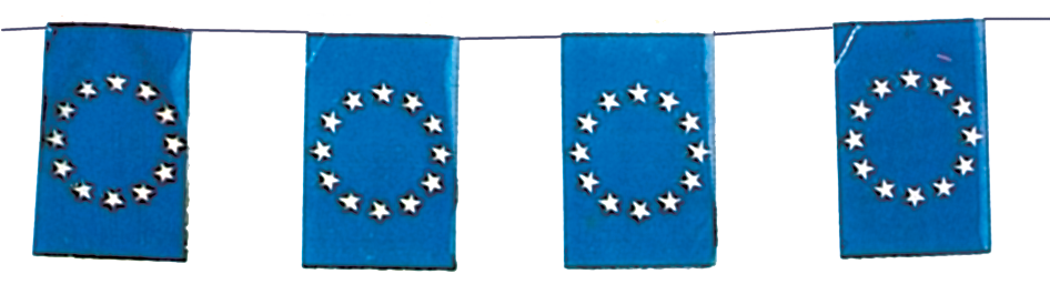 Las Banderas O Banderines Para Fiestas Nos Ayudan A - Europe (946x256), Png Download
