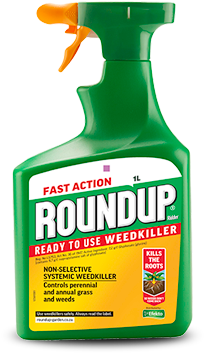 Roundup Weedkiller Ready To Use 1l - Round Up (370x422), Png Download