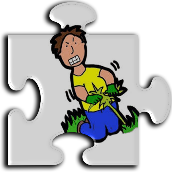 Pulling The Weeds Stress Management For Educators - Pulling Weeds Clip Art (600x601), Png Download