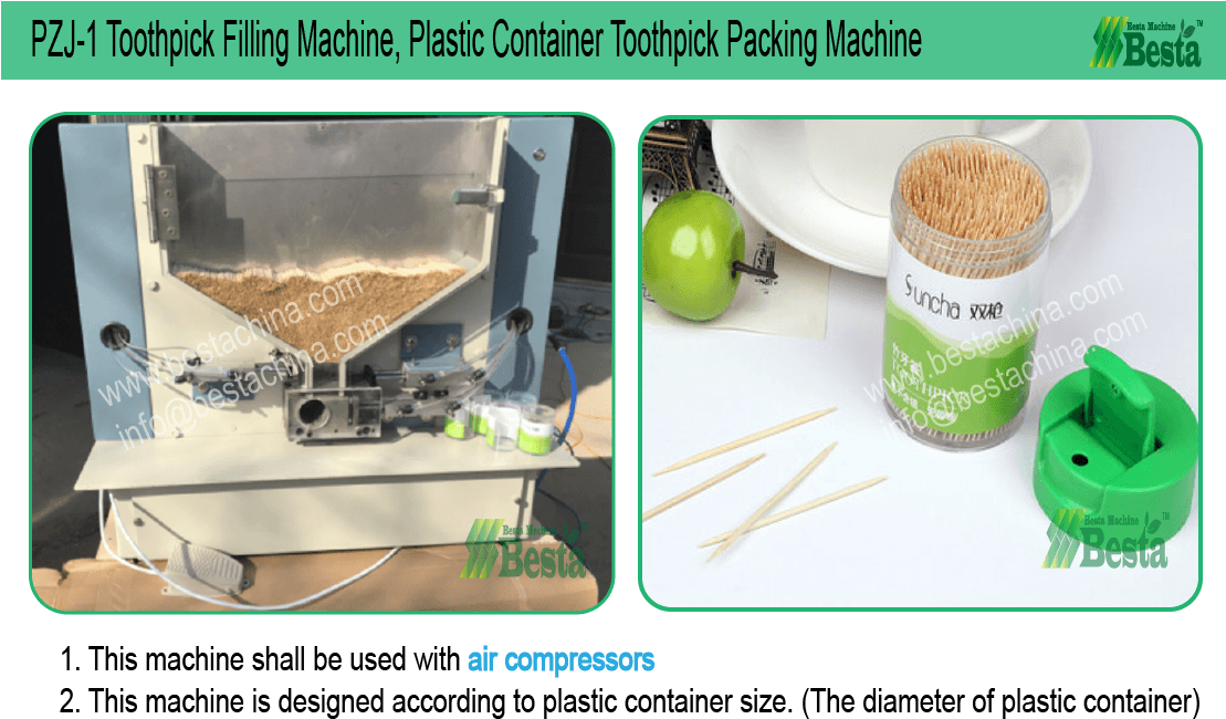 Pzj-1 Toothpick Filling Machine, Toothpick Packing - Superfood (1108x680), Png Download