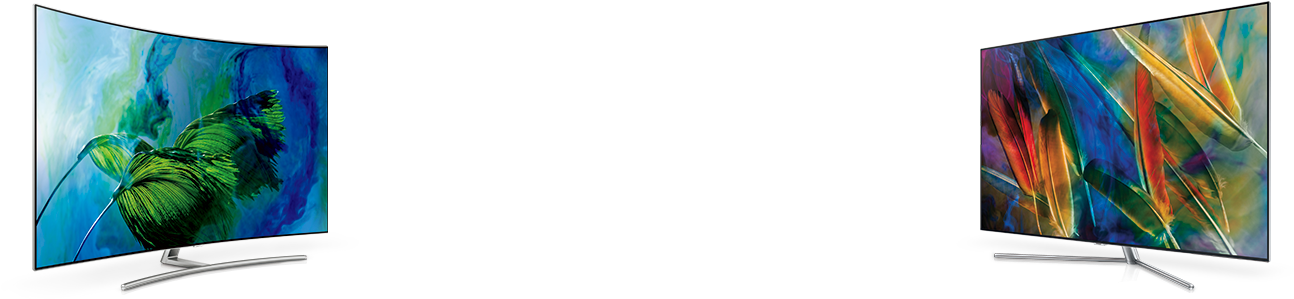 Qled Tv - Samsung Qled Qe55q7f (1440x334), Png Download