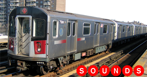 2 Subway Sounds - 6 Train (500x261), Png Download