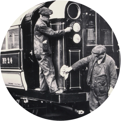 Glasgow District Subway Train - Train (400x400), Png Download