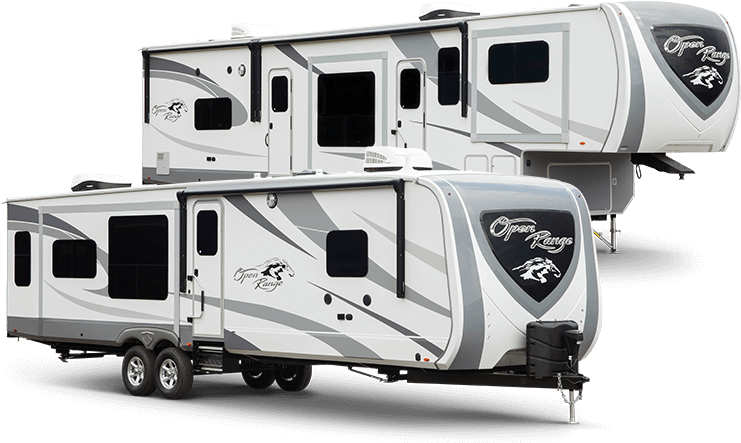 2019 Open Range - 2019 Fifth Wheel Rv (750x450), Png Download