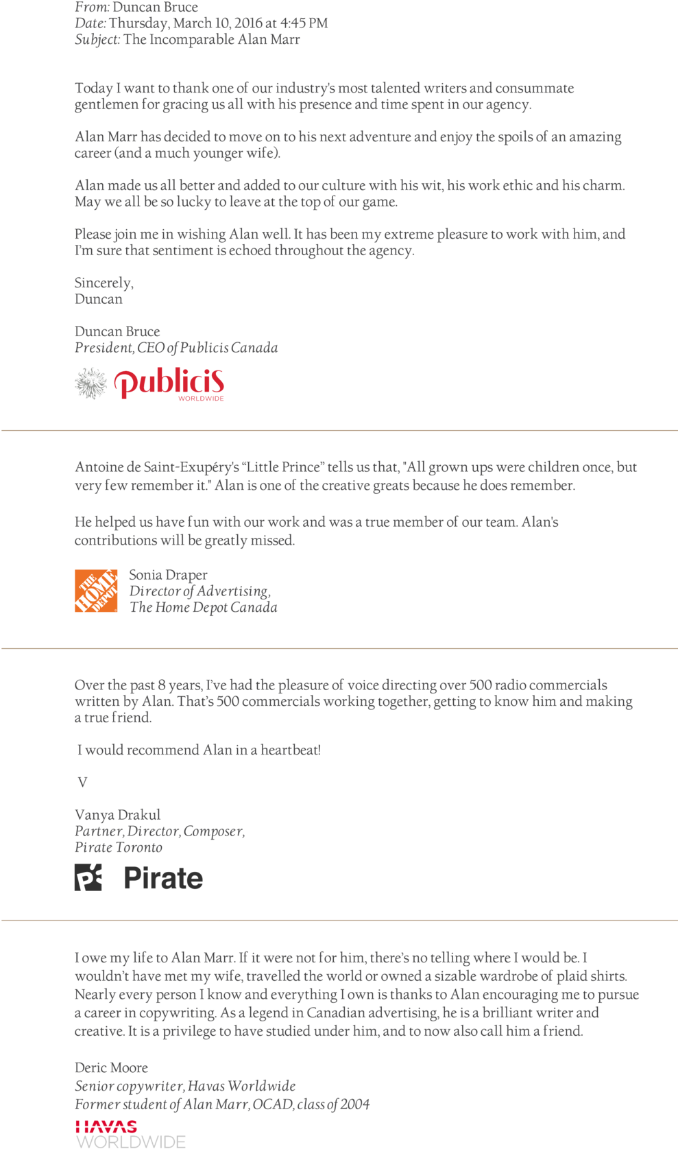 Testimonials - Publicis Groupe (1000x1747), Png Download