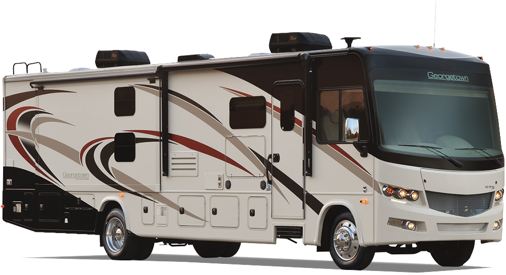 Class A Motorhomes - Forest River Georgetown Gt5 (1000x544), Png Download
