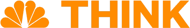 Nbc-think - Nbc (1000x308), Png Download