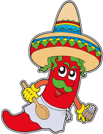 Svg Royalty Free Library About Us El Tapatio The Best - Mexican Fiesta Clip Art (600x599), Png Download