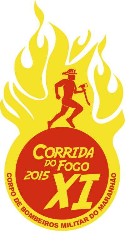 Logo Corrida Do Fogo 2015 E1448283167663 - Central Directorate Of The Judicial Police (400x742), Png Download