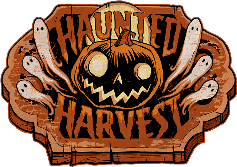Haunted Harvest - Illustration (900x662), Png Download