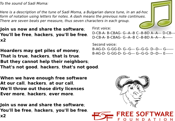 Join Us - Free Software Foundation (558x387), Png Download