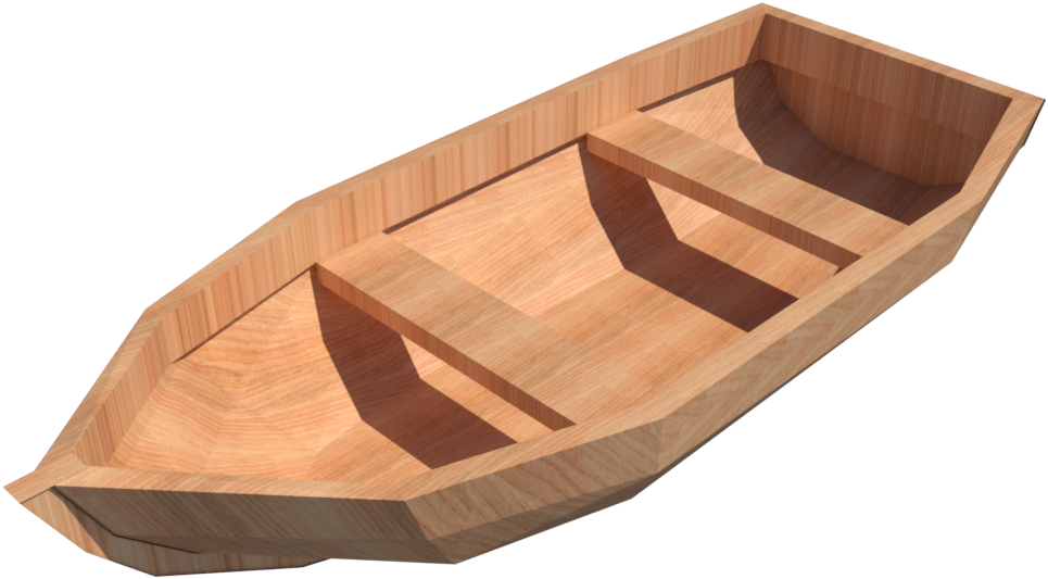 Bote De Madera Png (1000x890), Png Download