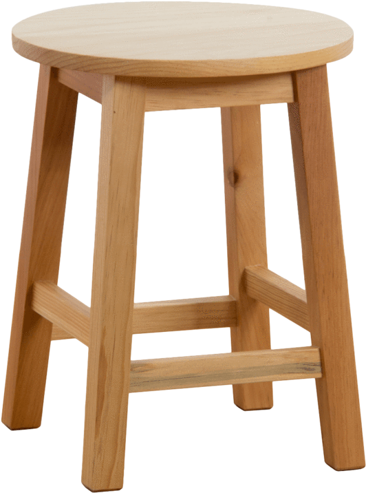 Bancos De Madera 13 Banco Redondo 1 - Bar Stool (1024x1024), Png Download