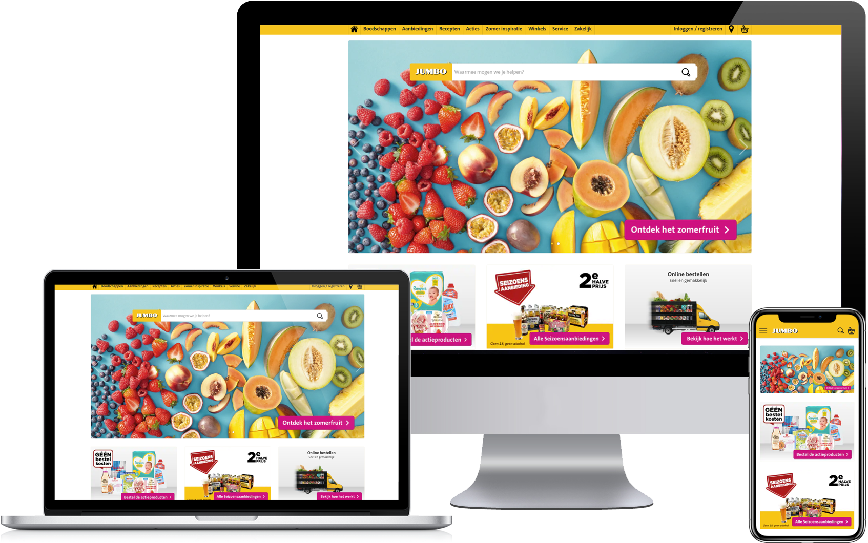 Jumbo Supermarkten The Netherlands Top Online Supermarket (1759x1115), Png Download