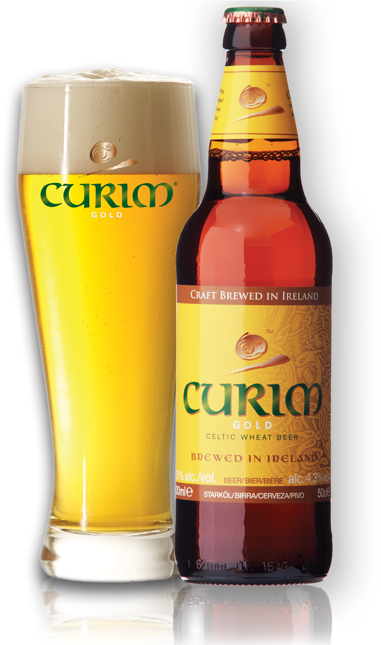 Curim Gold Celtic Wheat Beer - Carlow Brewing Company (998x1258), Png Download
