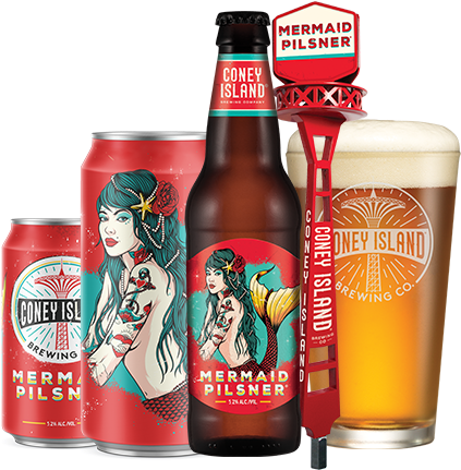 Brand - Coney Island Mermaid Ipa (450x450), Png Download