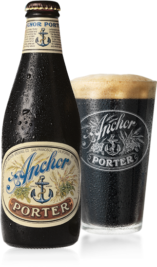 Anchor Porter® Bottleshot - Anchor Steam Beer (333x633), Png Download