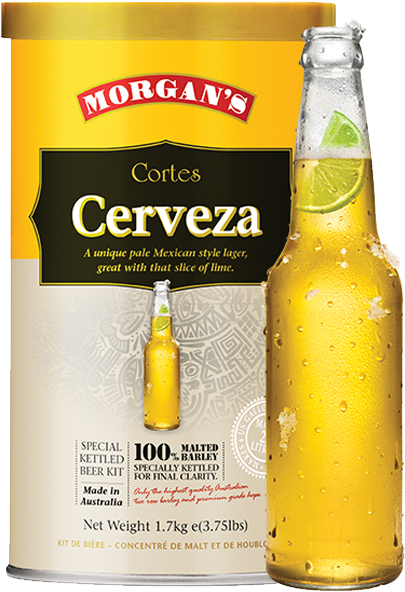Buy Morgan's Premium Cortes Cerveza Concentrate Online - Beer (600x600), Png Download