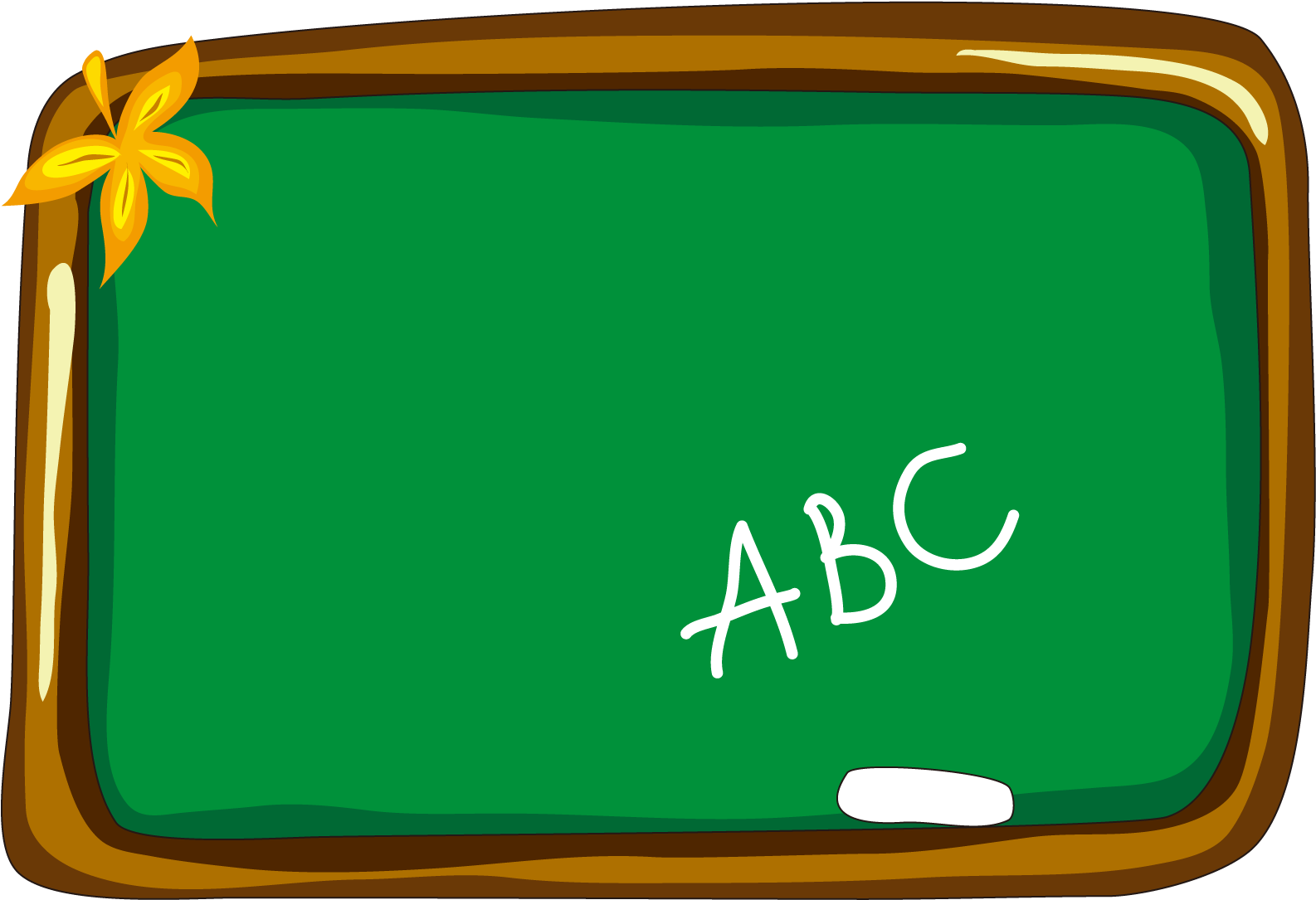 Cartoon Blackboard Transprent Png Free Download Grass - Blackboard Cartoon (1717x1167), Png Download