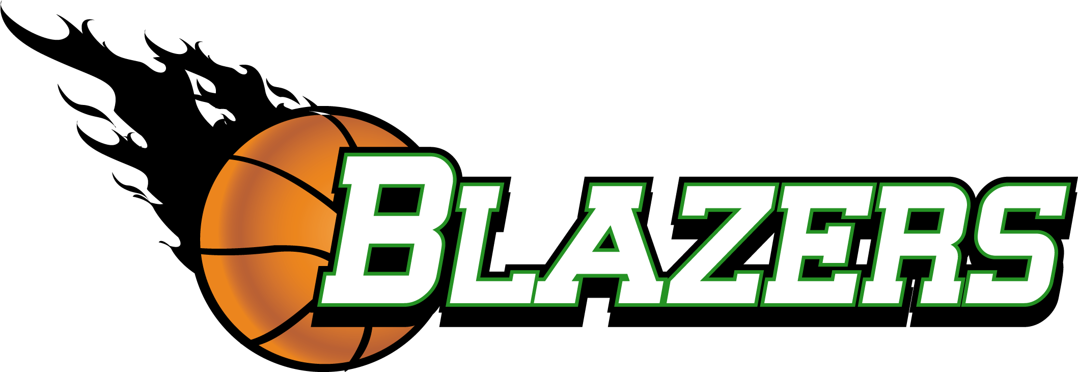 Blazers Logo Color Png - Brockville (2390x970), Png Download