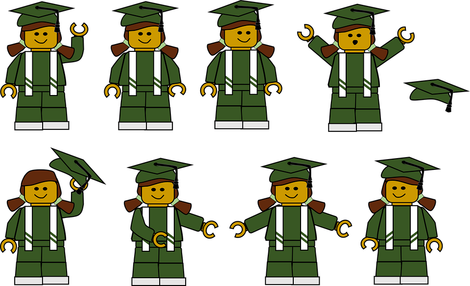 Resultado De Imagen De Graduacion 2016 Png - Graduate Lego Clipart (960x584), Png Download