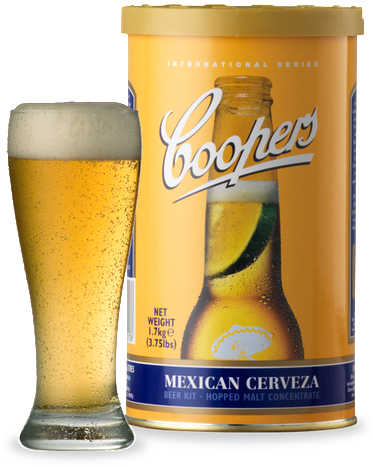 Coopers Mexican Cerveza - Coopers Diy Mexican Cerveza Brew Can (400x500), Png Download