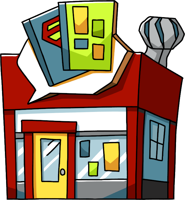 Comic Book Store - Comic Book (638x690), Png Download