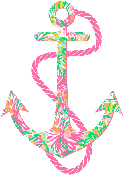 Ancla Tumblr Png - Anchor Pink (500x642), Png Download