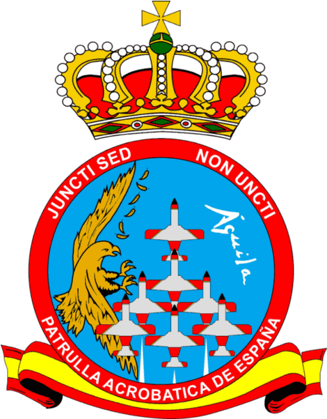 Ejército Del Aire Patrulla Águila - Patrulla Águila (500x600), Png Download