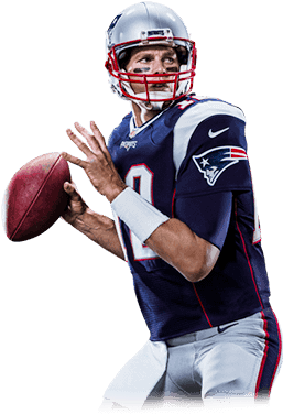 Madden Nfl Overdrive Coins In Full Stock - Tom Brady (320x408), Png Download