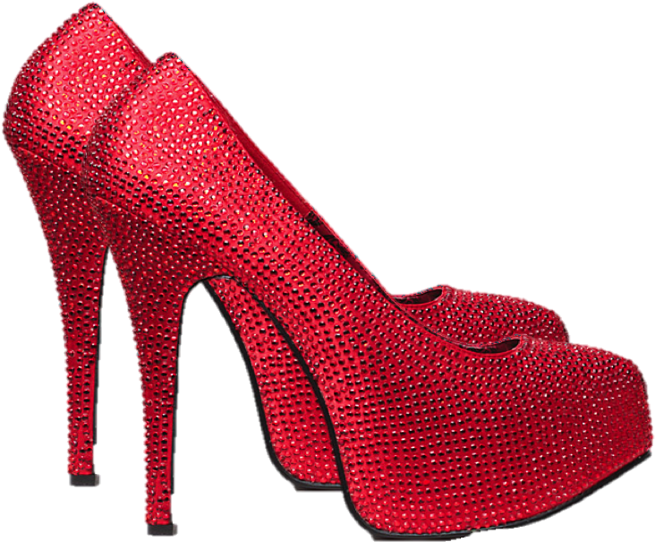 A Super Sexy Look - Red Heels (769x732), Png Download