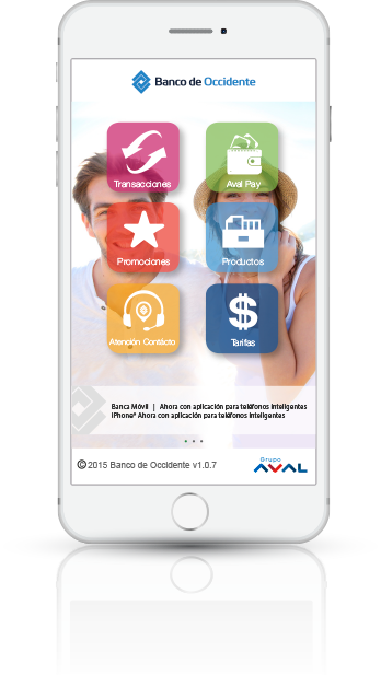 Con Nuestra Nueva App Banco De Occidente Móvil Tendrás - Gadget (348x617), Png Download