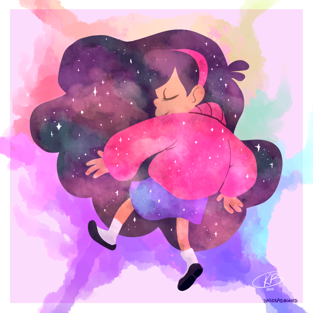 Gravity Falls Watercolor (1000x1000), Png Download