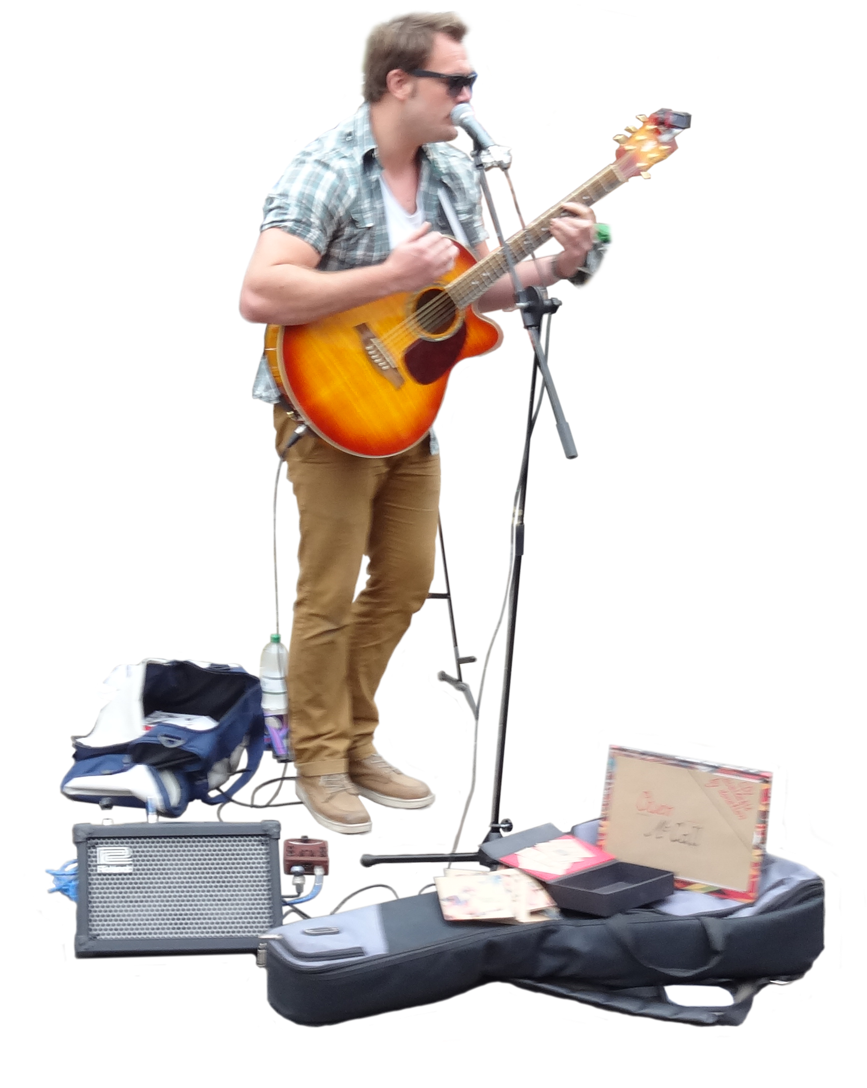 Womansitting Mansitting Jugglers Oldmanshopping Manstanding - Cut Out People Music (1872x2344), Png Download