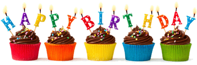 Happy Birthday Cupcakes - Happy Birthday June Born (400x400), Png Download