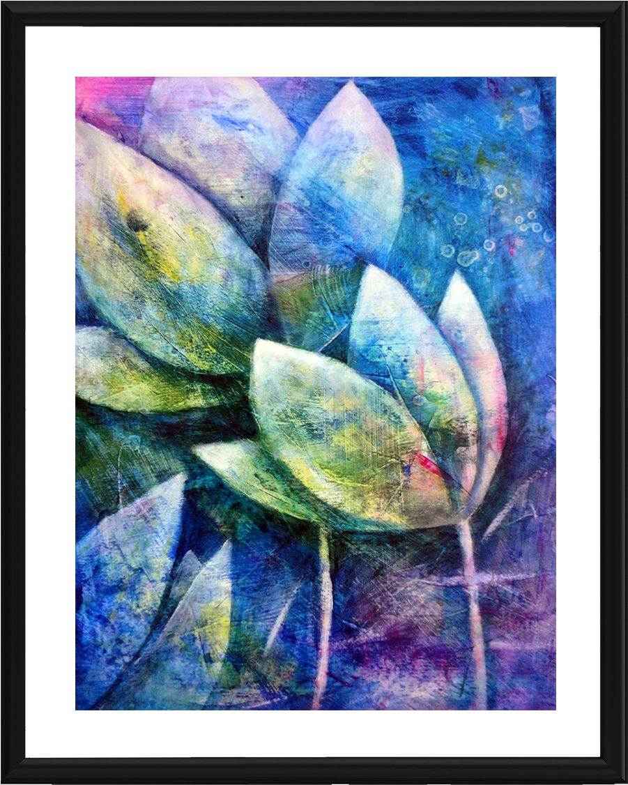 Abstract Art Photo Frame - Painting (900x1500), Png Download