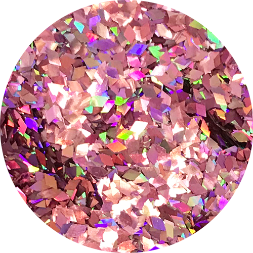 Holo Rose Gold Diamond Confetti - Gold Diamond Confetti (500x501), Png Download