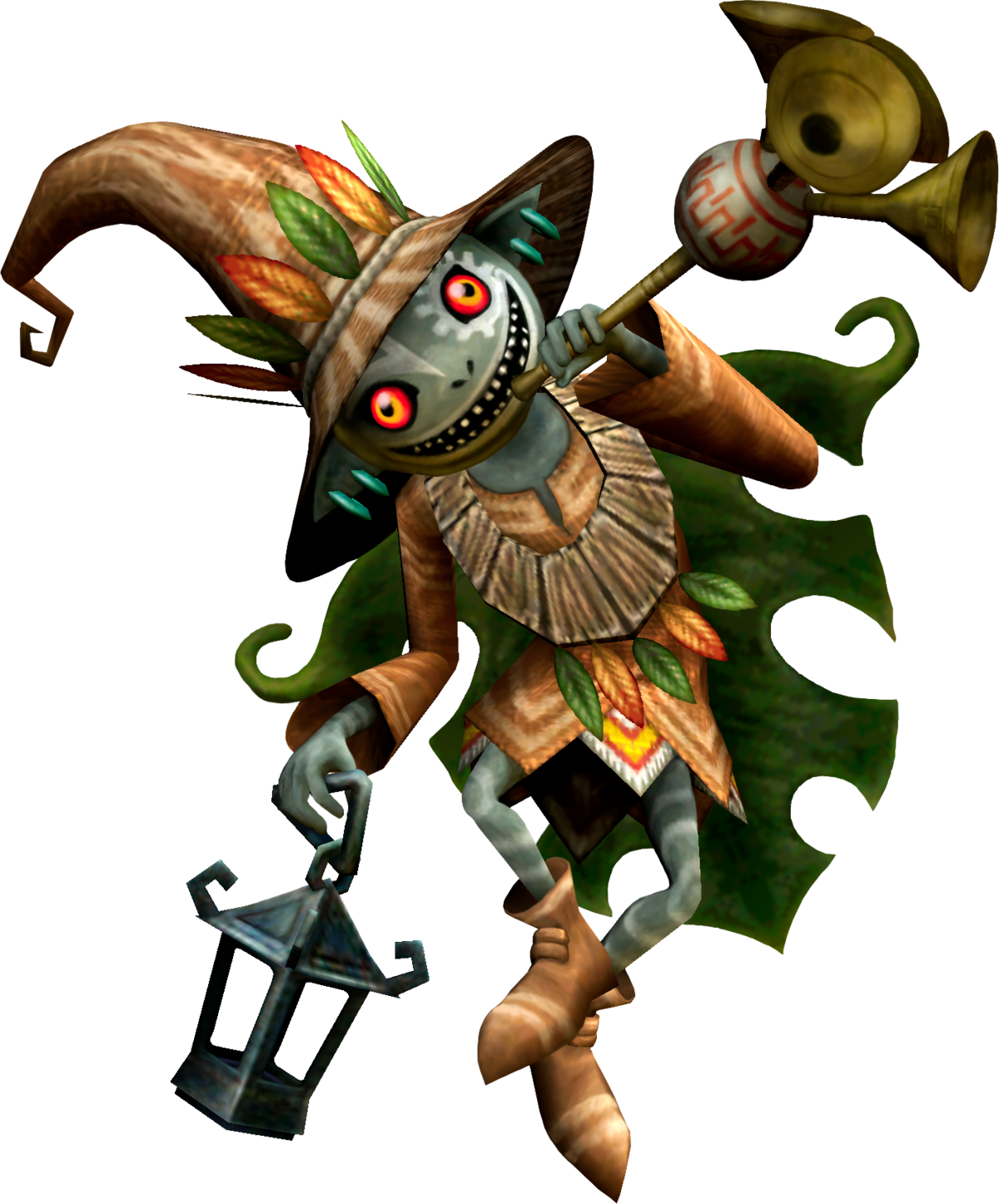 Skull Kid - Skull Kid Zelda (1136x1369), Png Download