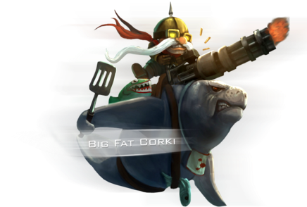 Yoyz2lr - Urfrider Corki (450x346), Png Download