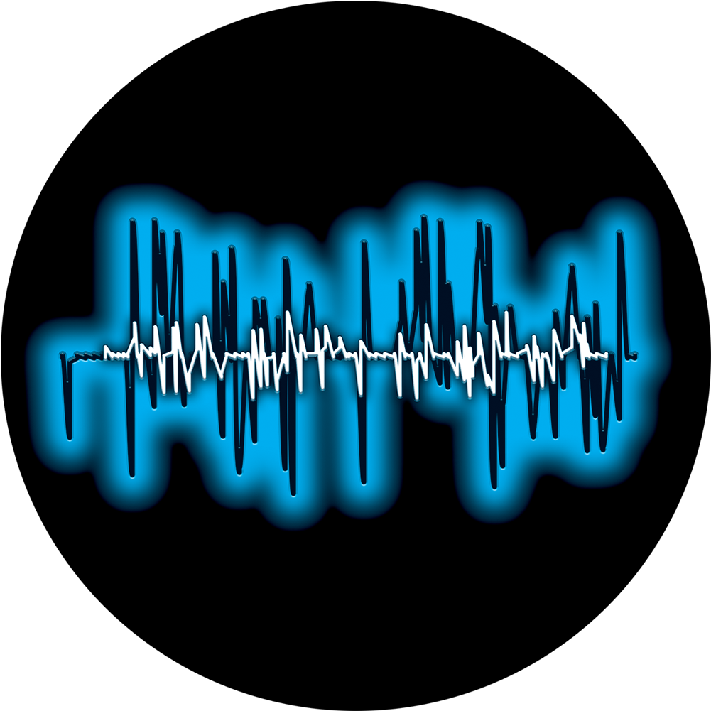 Apollo Design C2-1205 Sound Waves Glass Pattern - Pam Burridge Surf Schools (1200x1200), Png Download