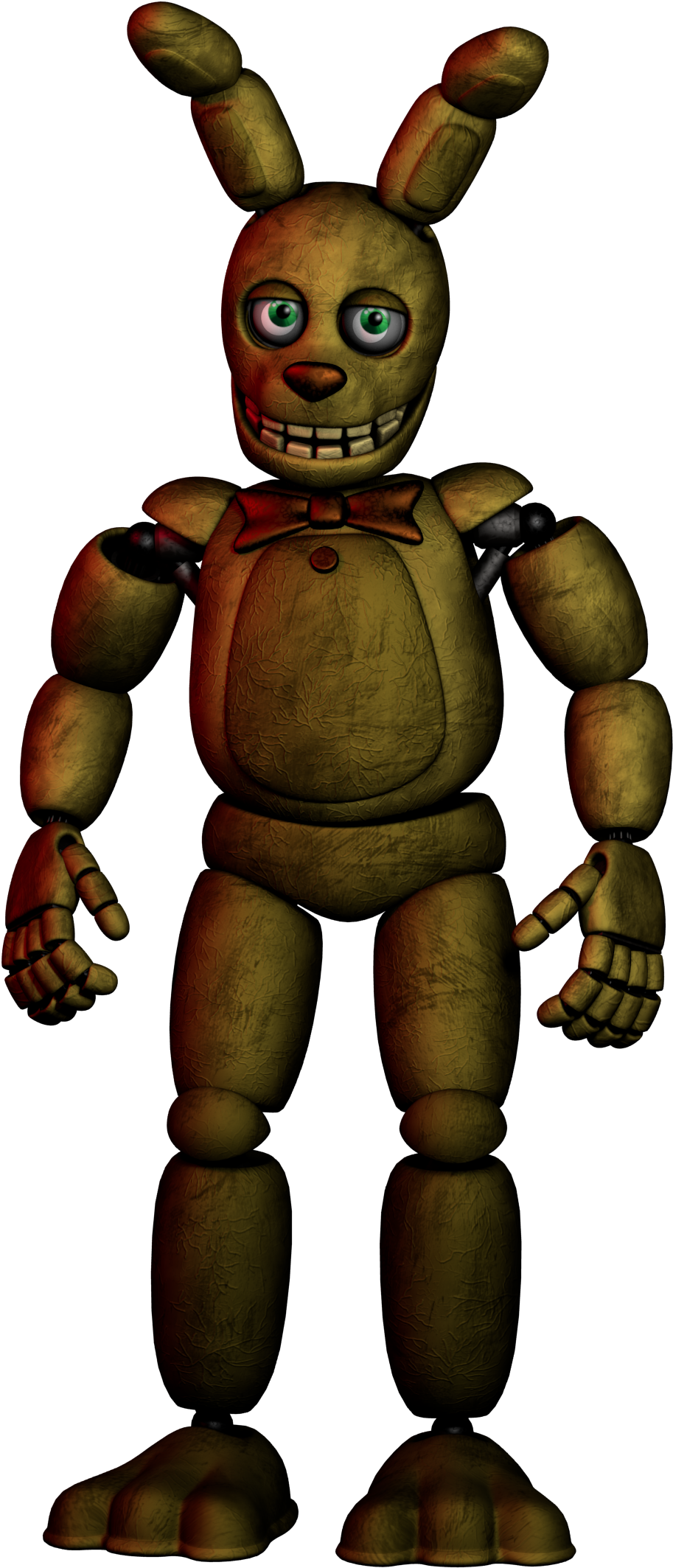 Spring Bonnie Memories - Spring Bonnie Fredbear's Family Diner (1291x2226), Png Download