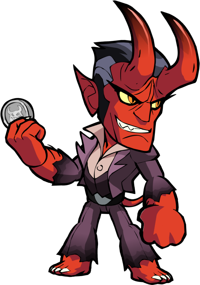 Cross Devil Cross Classic Colors - Brawlhalla Cross Png (652x926), Png Download