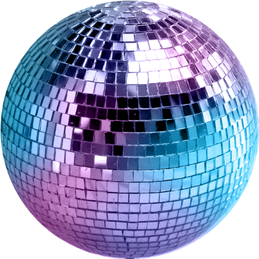 Favorite - Disco Ball Colors Png (700x700), Png Download