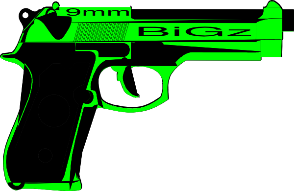 Pistol Png Huge Freebie Download For - Clip Art Gun (600x390), Png Download