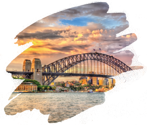 Sydney's Life Celebration Funeral Experts - Sydney Harbour Bridge (565x481), Png Download