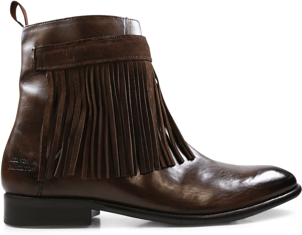 Ankle Boots Holly 24 Infant Dark Brown Strap Suede - Motorcycle Boot (1024x1024), Png Download