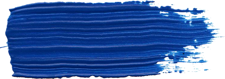 Free Download - Blue Paint Stroke Png (744x263), Png Download